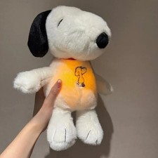 2026 Breathing Snoopy Glow Plush Toy with Relaxing Music   Perfect Bedtime Frien