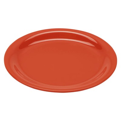 G.E.T. NP-7-RO Diamond Rio Orange Melamine 7.25'' dia. Plate - 4 Doz