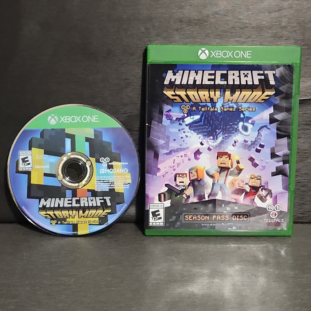 Minecraft Story Mode Xbox One Game Season Pass Disc | eBay