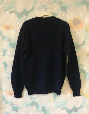 Vintage Oxford University Navy Blue 
