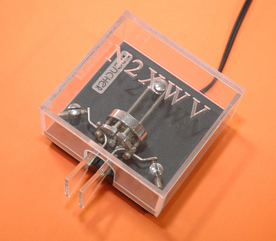 Dust Cover for Bencher Iambic Paddle BY-1 BY-2 BY1 BY2 ST-1 ST-2 -CNC engraved - Image 2 of 4