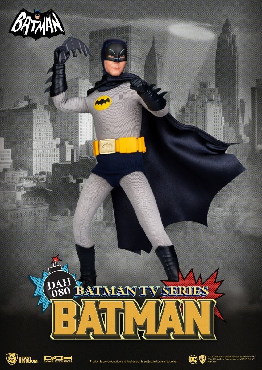 Beast Kingdom DAH-080 Batman TV Series Batman Action Figure New In