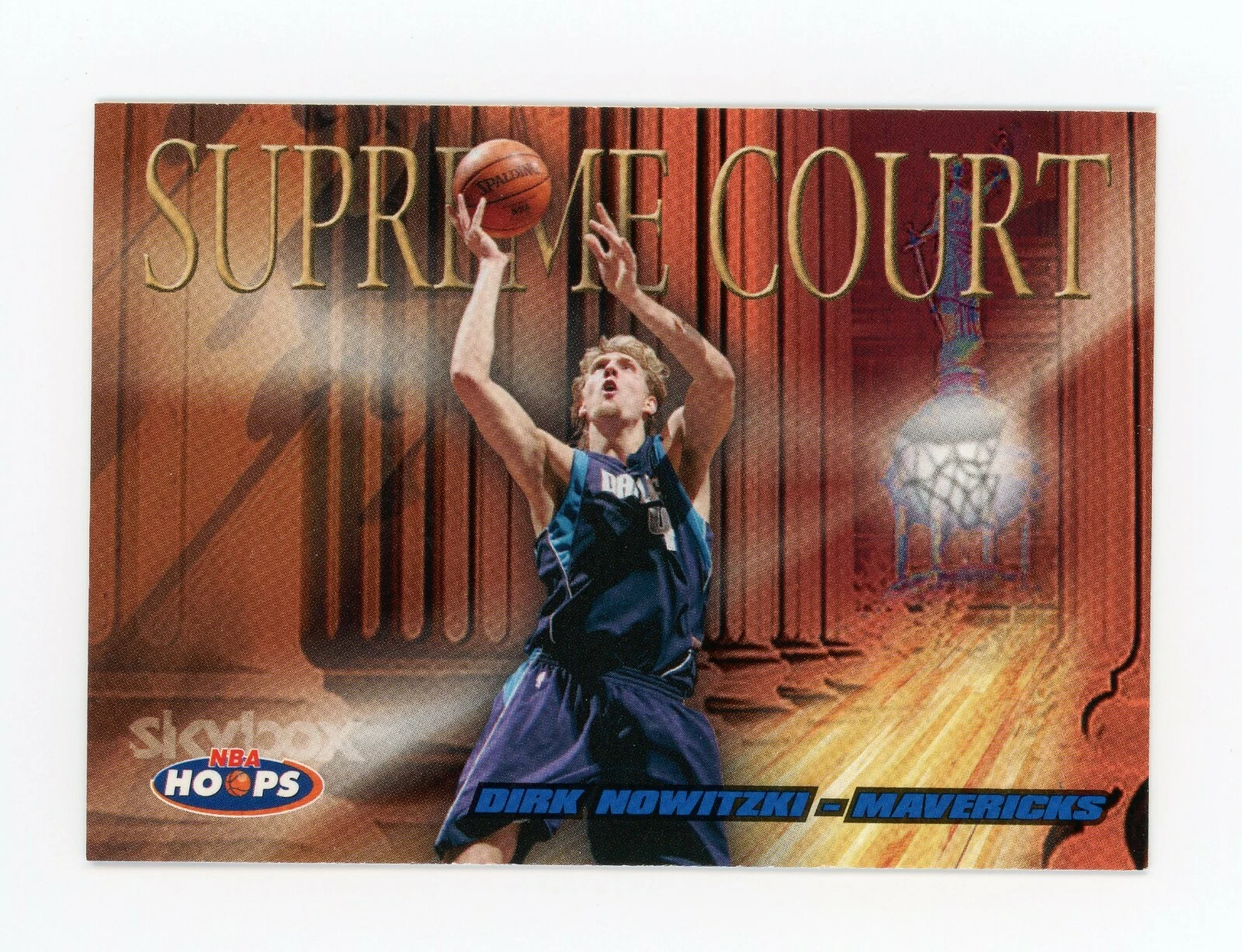 DIRK NOWITZKI 2004 05 Hoops Cour suprême Dallas Mavericks JM