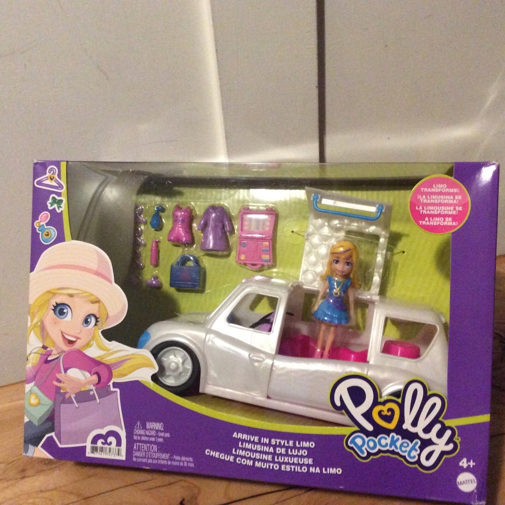 Polly Pocket Arrive In Style Limo Playset-NEW SEALED IN BOX!