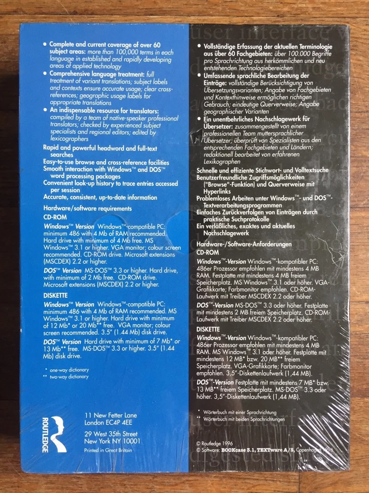Routledge German Technical Dictionary Universal-Worterbuch der Technik Englisch - Image 2 of 2