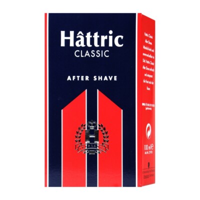 Hattric  Classic Mens After Shave 100 ml, New With Box, Made In Germany.