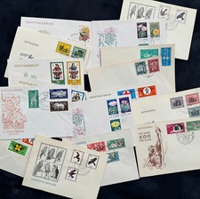 DDR - Ersttagsbriefe Konvolut b - 1950-iger Jahre (16 St&uuml;ck), Konvolut
