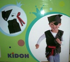 Kidoh Children Carnival Pirate Fancy Dress 4 Pieces 104- 110 New