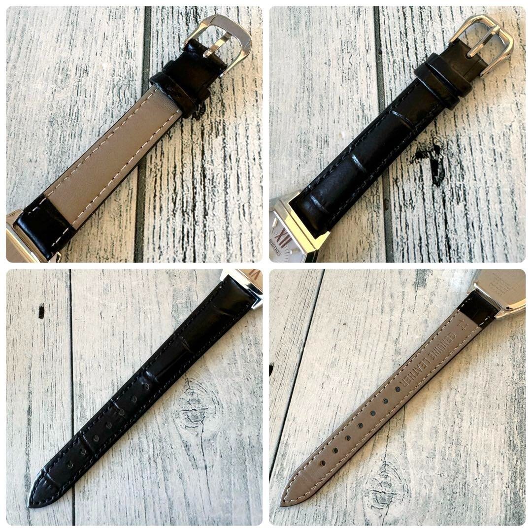 SEIKO Lukia Radio Solar Watch 3B51-0AE0 Tonneau Used Japan Check