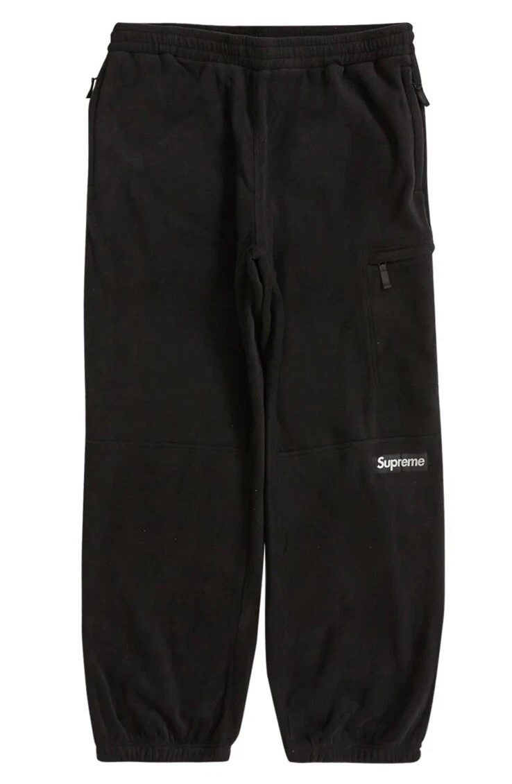 Pantalon de survêtement Supreme Polartec neuf   Noir   XLarge   FW22 authentique