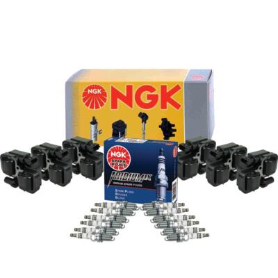 NGK 6 DIS Ignition Coils and 12 Iridium IX Spark Plugs Kit For Chrisler MB
