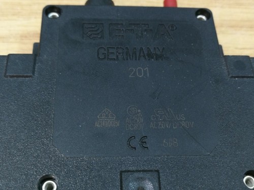 ETA 201 2A Single Pole Rail Mount Thermal Magnetic Circuit Breaker AC250V DC80V - Picture 2 of 4
