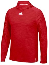 adidas men's climalite modern varsity full button polo