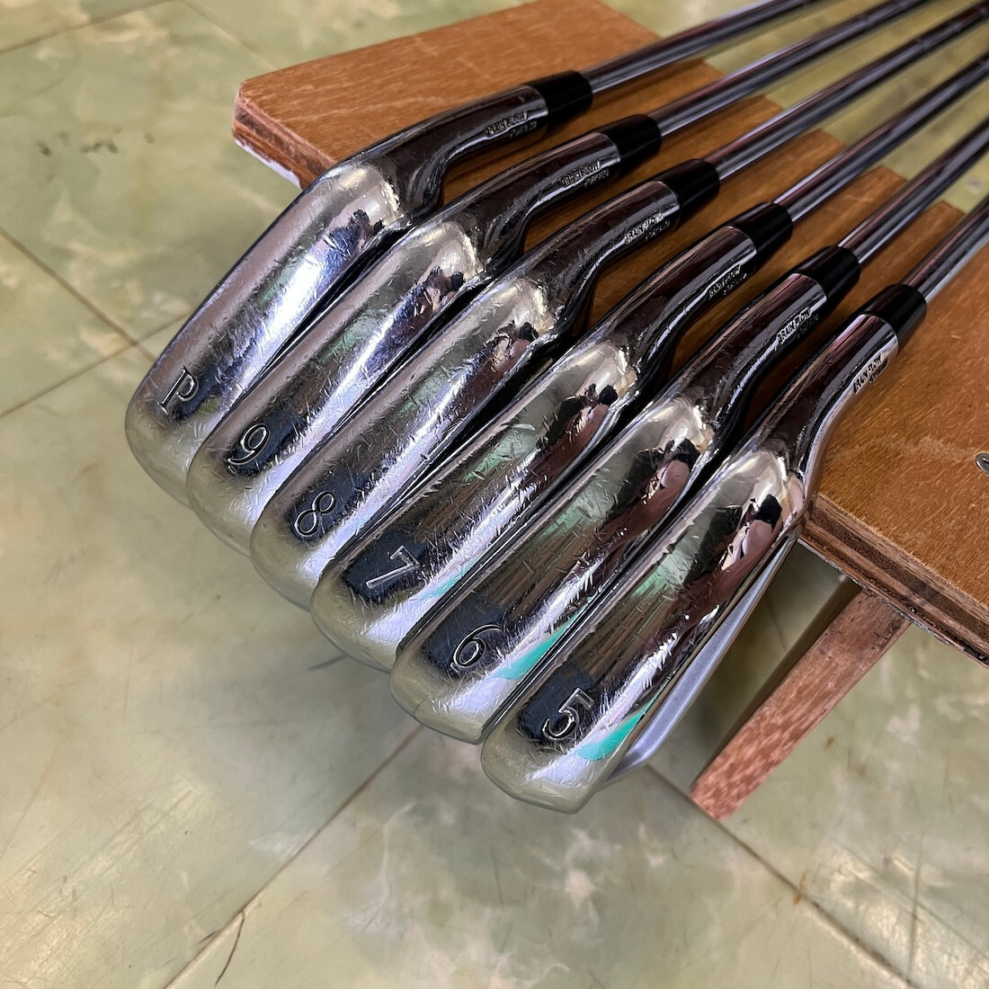 Mizuno MP-53 Iron Set 6pcs 5-Pw Stiff Dynamic Gold S200 Mizuno MP-53 Iron Set 6pcs 5-Pw Stiff Dynamic Gold S200