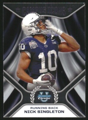 2024 Bowman Chrome U University Football Pick Complete Your Set Parallel Inserts