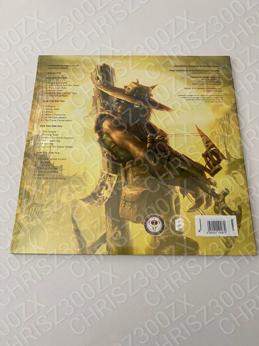 Limited Run Oddworld Stranger's Wrath Vinyl Record Soundtrack 2 LP