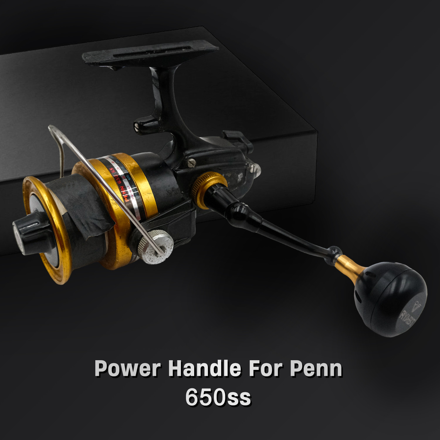 76mm Power Handle for Penn Spinfisher 650SS Reel Left Hand Plug and Play