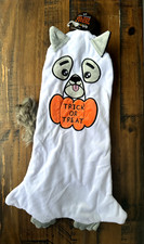 Halloween Dog Toy Squeak  Crinkle Thrills  Chills Ghost Costume Trick or Treat