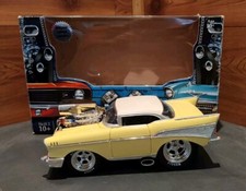 ACTION MUSCLE MACHINES 1957 CHEVY BEL AIR 1:24 DIECAST KIT PRE-OWNED ASSEMBLED