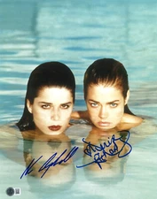 DENISE RICHARDS NEVE CAMPBELL SIGNED AUTOGRAPH WILD THINGS 11X14 PHOTO BECKETT