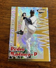 2000 PACIFIC REVOLUTION PREMIERE DATE #26 PEDRO MARTINEZ RED SOX TOUGH SP #/99
