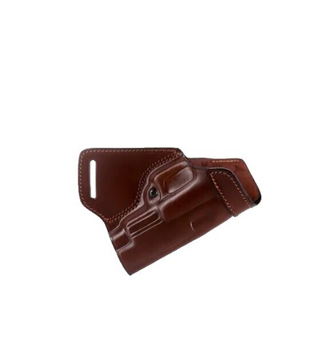 Ernie Hill Speed Brown Leather Competition Holster for GLOCK 17 22