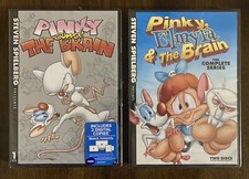 Pinky  the Brain and Elmyra SEALED Complete Series DVD Bundle