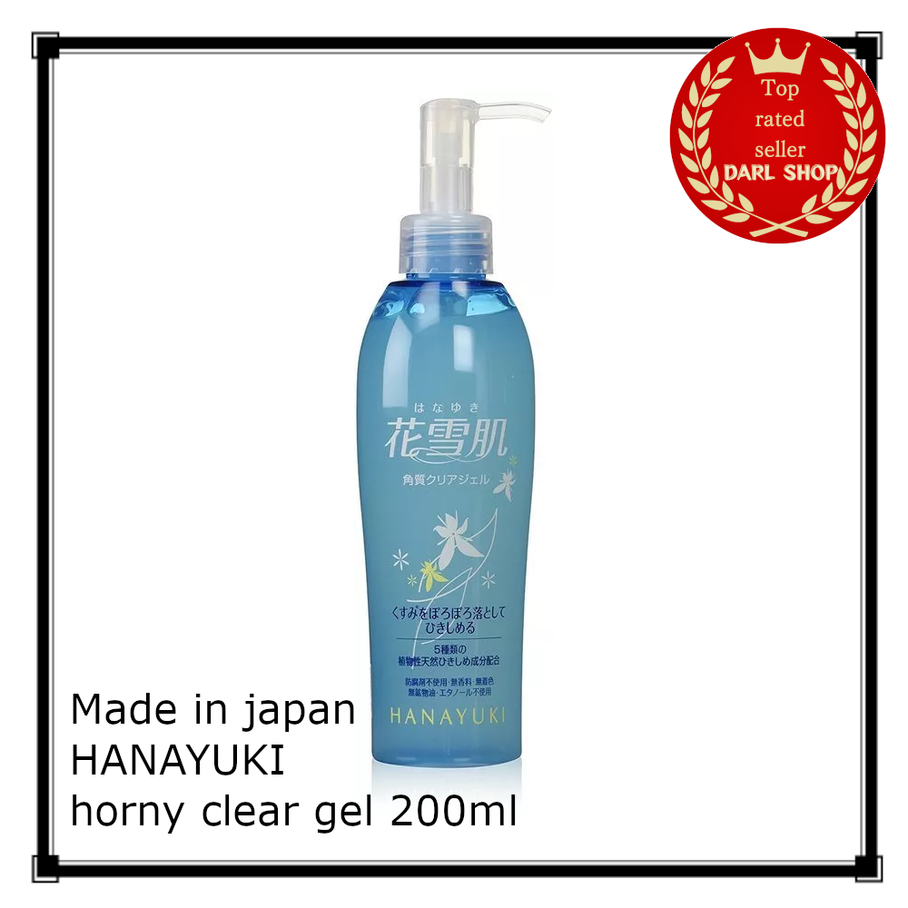 Made in japan HANAYUKI horny clear gel 200ml Ethanol free