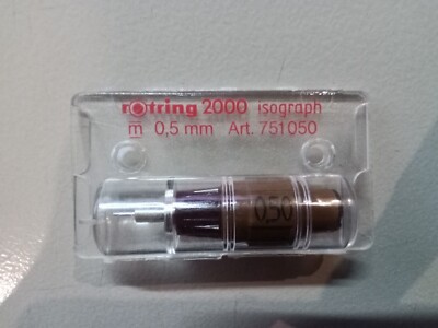 Rotring 2000 isograph 0,50 mm - Zeichenkegel Art. 751 050 NEU OVP