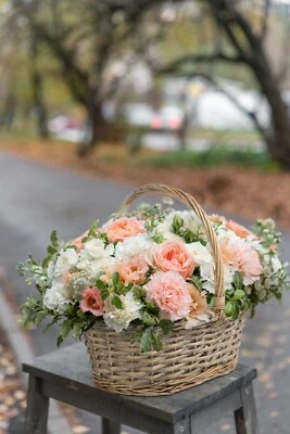 GREEN LEAVES Various Colors HH Wicker Hamper Retail Display Gift Hampers Storage Basket Box