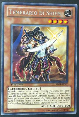 TEMERARIO DI SHIEN Selten auf Italienisch STOR-IT082 YUGIOH
