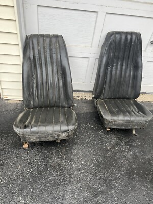 #ad #ad Pair Of Authentic Original Classic 1970 Ford Mustang Cougar Bucket Seats $125.00