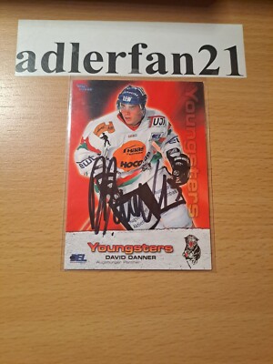 DEL 04-05 2004-2005 SIGNIERT YOUNGSTERS David Danner Augsburger Panther AEV