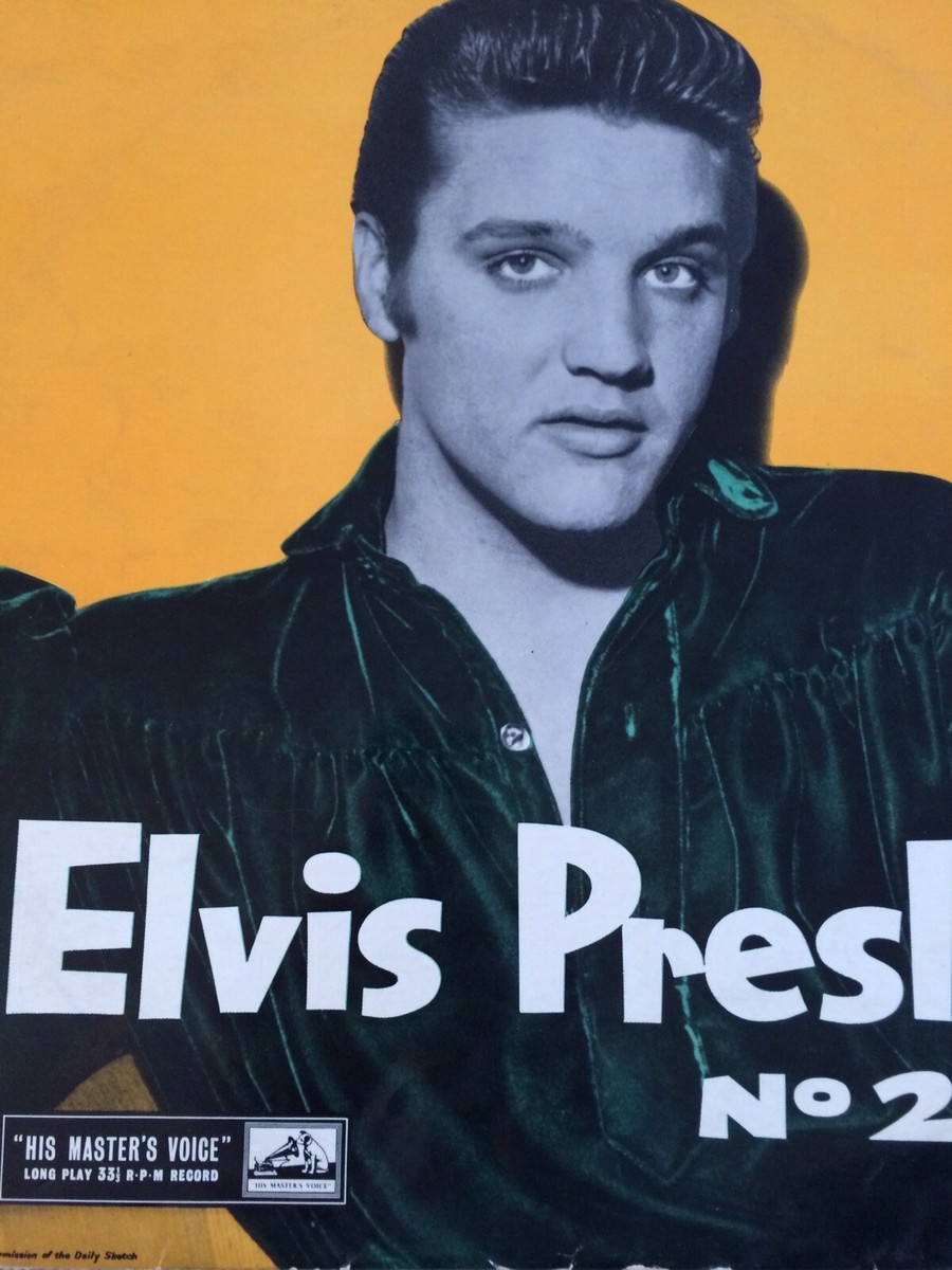 Elvis Presley,Elvis No.2 LP, VG+/ G+,H.M.V,1957,Rock n Roll