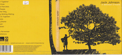 Jack Johnson -In Between Dreams- CD (Cardboard) Brushfire Records