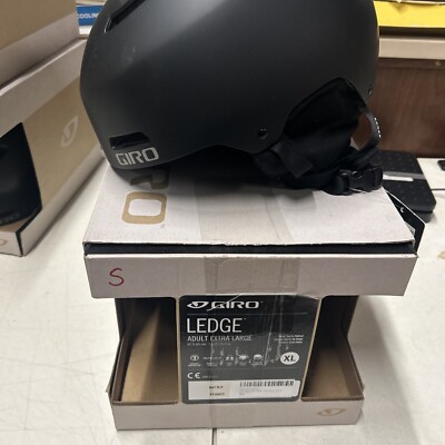 Giro Ledge Xl Extra Large Snow Helmet Matte Black
