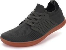 WHITIN Men's Wide Minimalist Barefoot Sneakers  Zero 13 Wide, W85 Green Gum