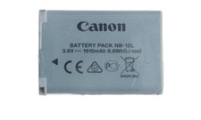 US Original Can on Li-Ion Rechargeable Battery PowerShot NB-12L 3.6V 1910mAh
