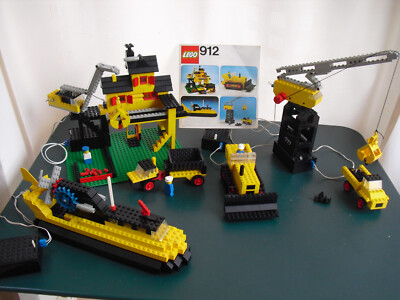 Lego 912 Universal Building Set XXL 1976 OBA 4x 4,5V Motore mit Batteriekasten