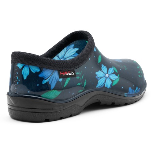 HISEA Women Garden Rain Clogs Shoes Ultra Soft Outdoor Yard Working Nurse Shoes - Picture 25 of 121