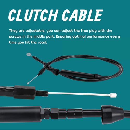 Cable de embrague extendido de barra de 12" cable Can-bus para Harley Touring 00-06 N/crucero - Imagen 4 de 7
