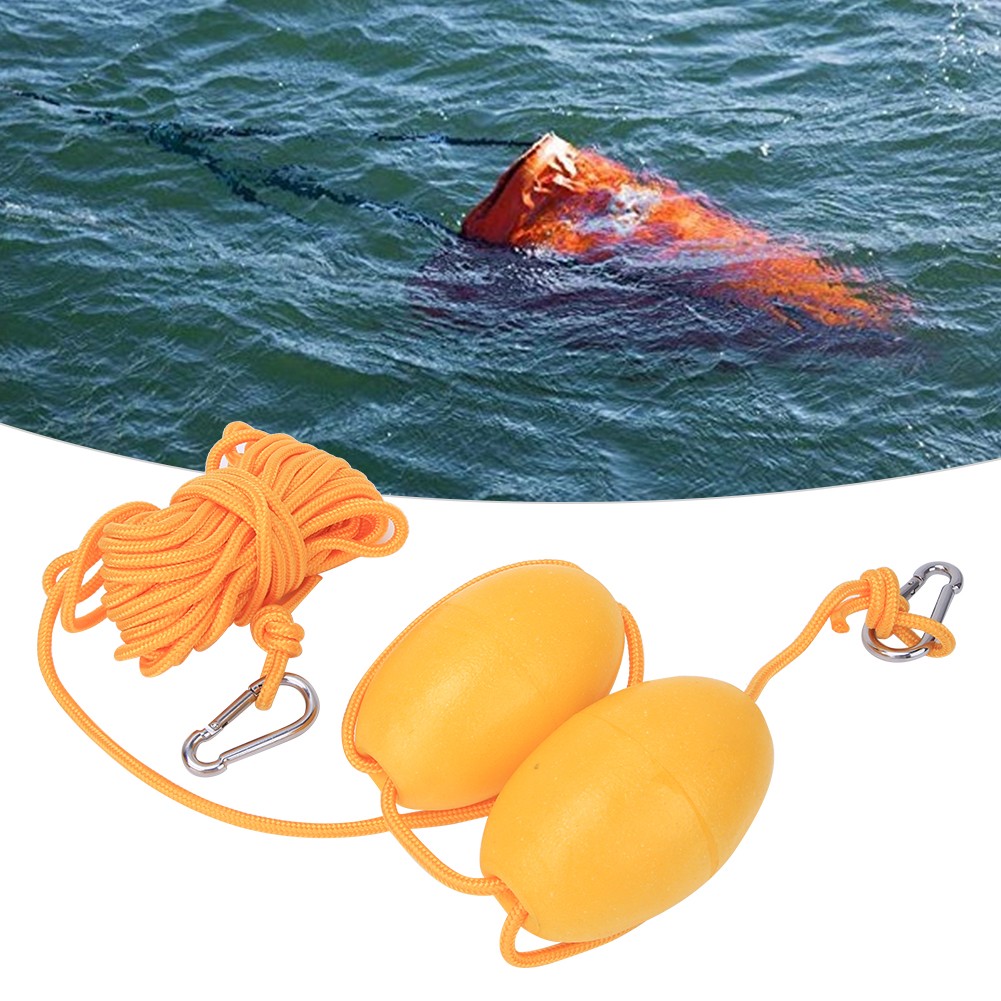 HOT Kayak Boat Leash Rope With Floating Ball For Fishing Drift Accessory BAJ