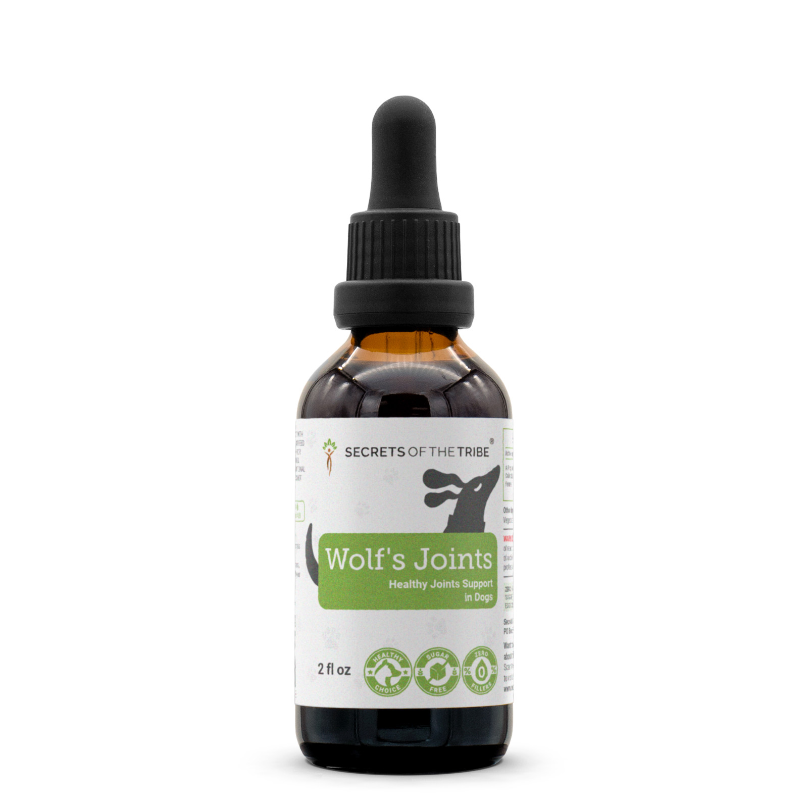 Wolf's Joints Alcohol-Free Extract for Dogs, Tincture, 2 oz