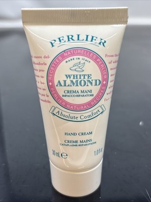 Perlier Hand Cream 1 oz. Travel Size Shea Butter White Almond Lotion Hydrate