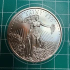 Zombucks THE SAINT Provident Metals 2019 One Ounce .999 Fine Silver Art Round