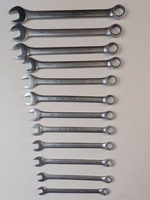 Matco Silver Eagle 12 pc. 12 Pt. Metric Combination Wrench Set 8mm-19mm  USA