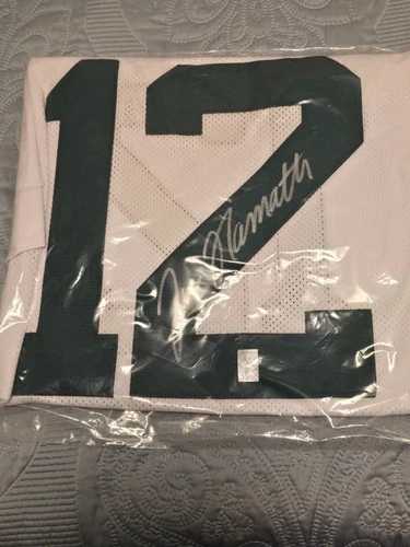Joe Namath Player Certified Autograph Custom Jets Football Jersey