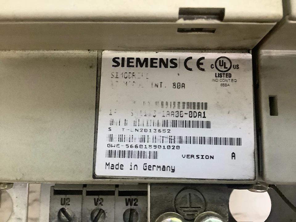 Set 17er SIEMENS Simodrive 611 Module zB 6SN1123-1AA00-0DA0  6SN1146-1AB00-0BA1 - Bild 3 von 4