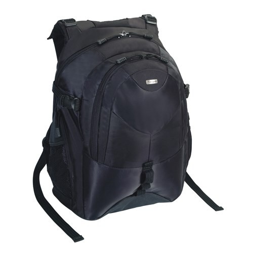 Targus Teb01 Campus Laptop Computer Backpack Fits 15 - 16" Laptops, Black - Image 2