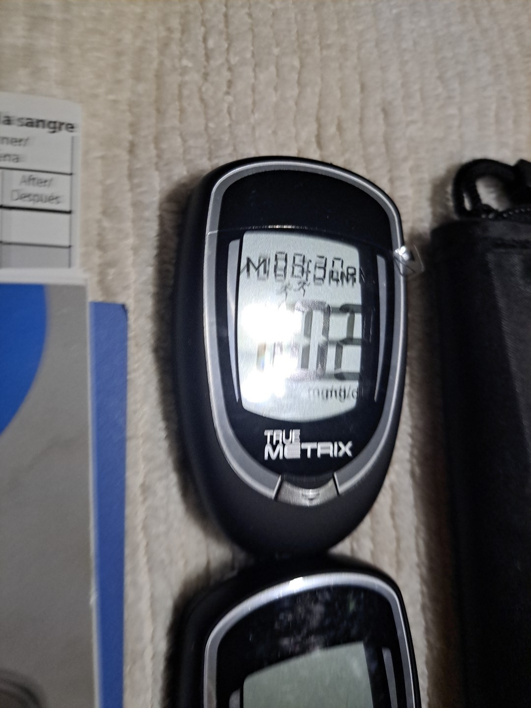 2 True Metrix Blood Glucose Meter With Control Solution (07-2025) One Brand New